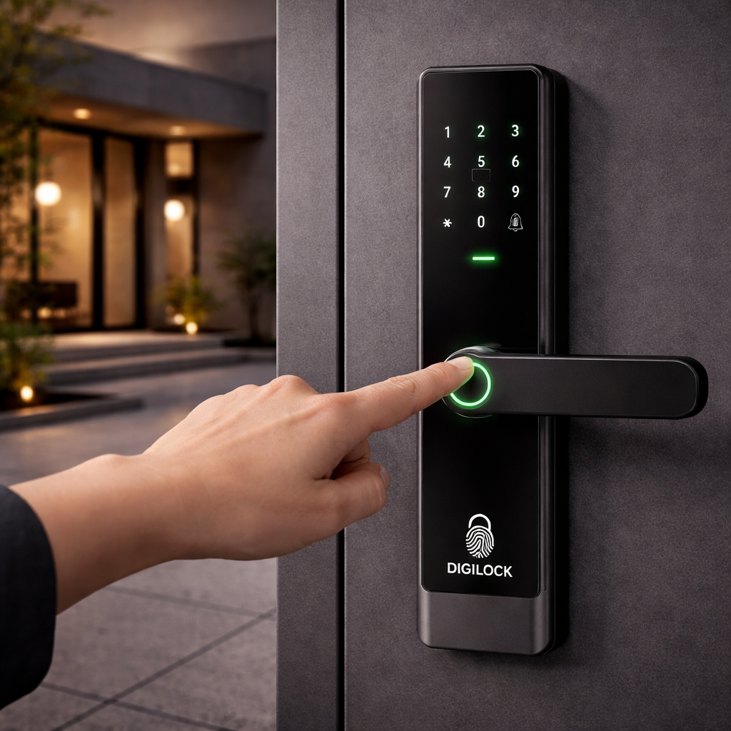 Digilock D205 - Déverrouillage par empreinte digitale