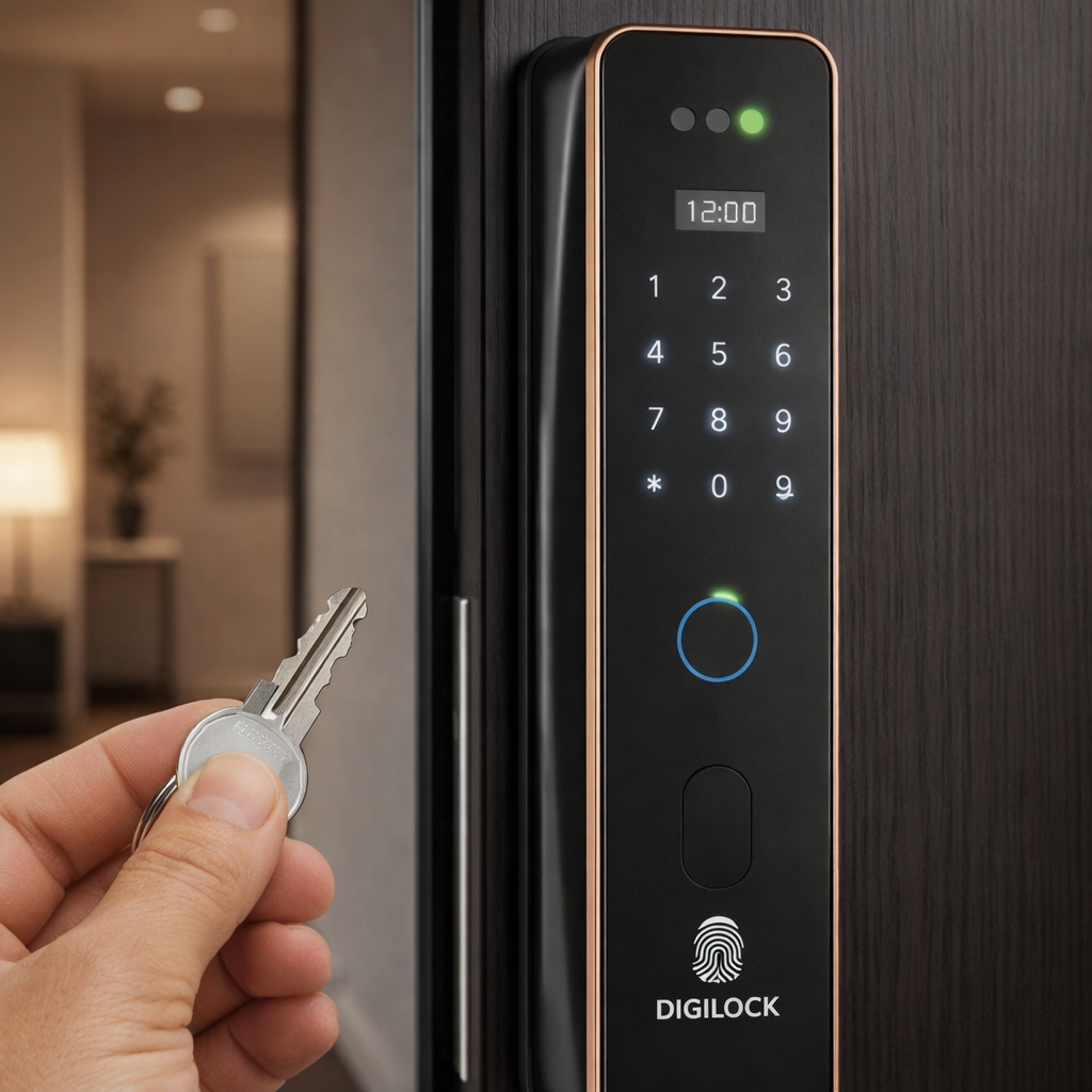 Digilock D9007 - Clé mécanique