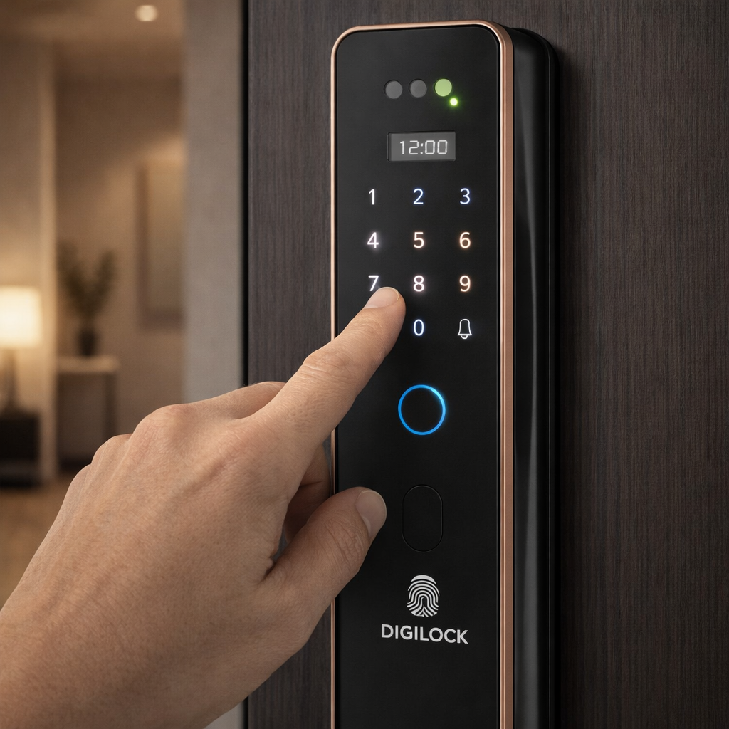 Digilock D9007 - Mot de passe temporaire