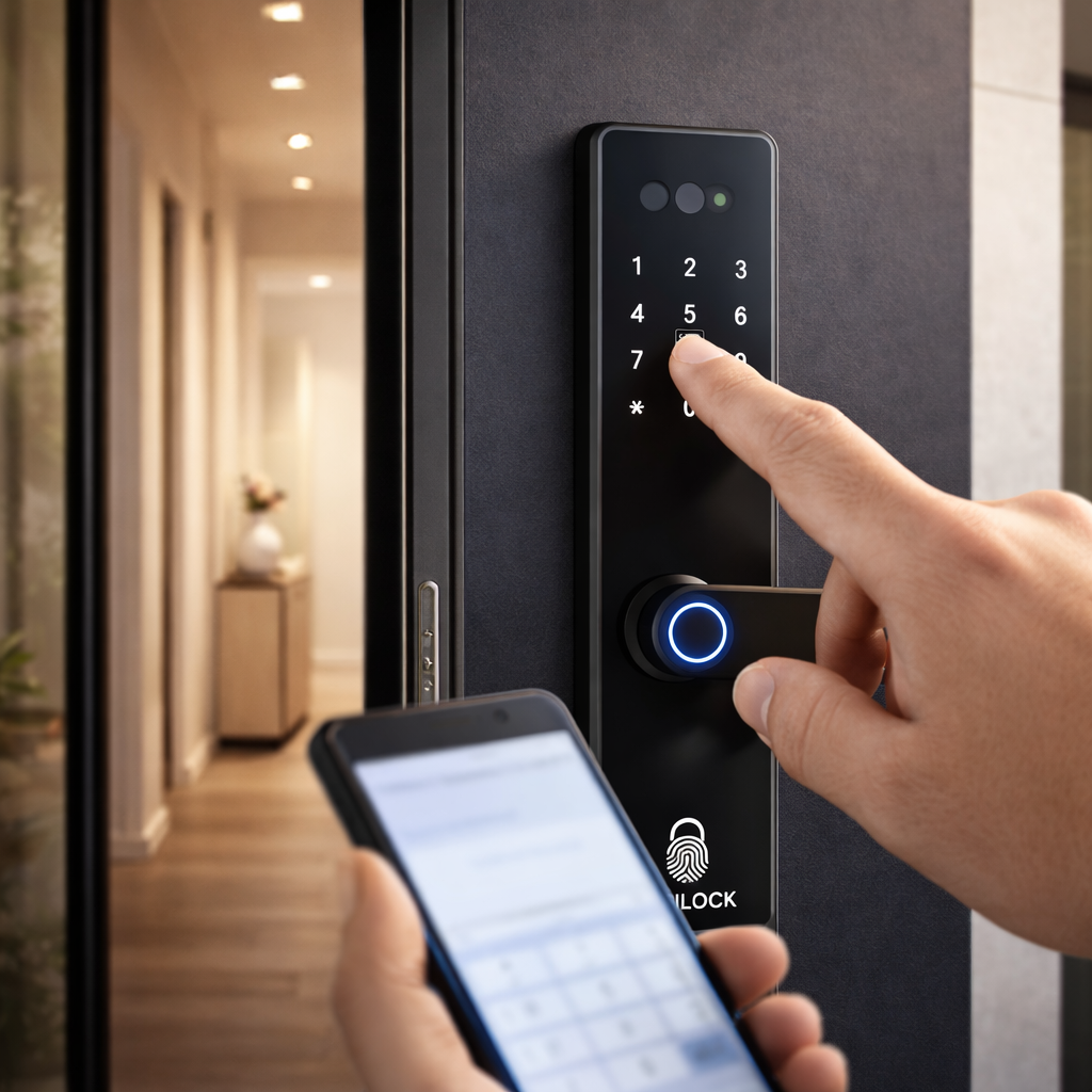 Digilock DC205 - Mot de passe temporaire