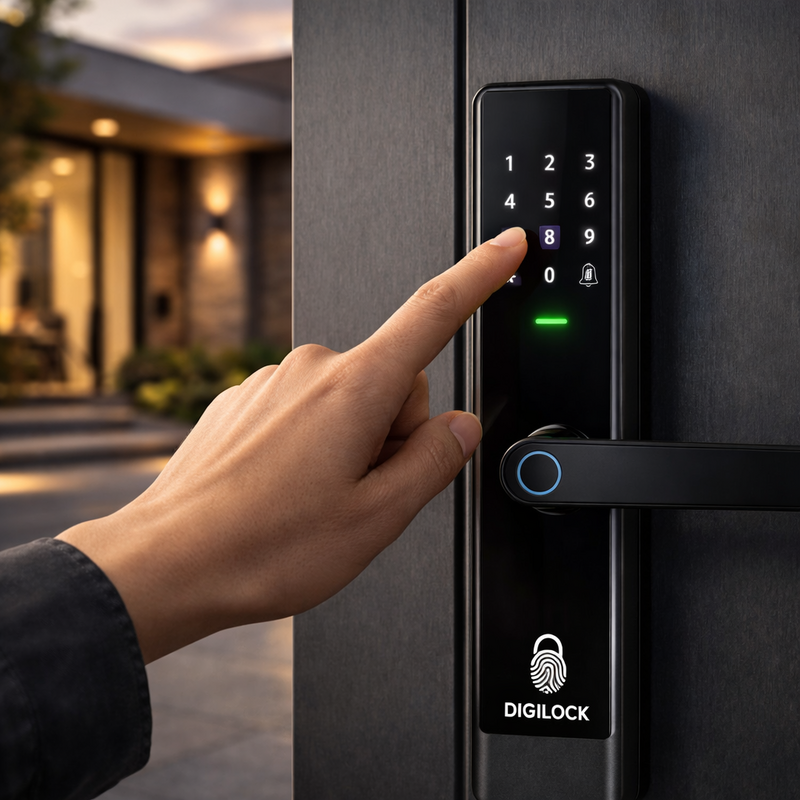 Digilock D205 - Mot de passe temporaire